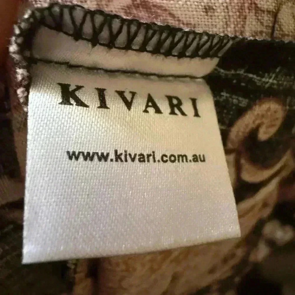 ANTHROPOLOGIE KIVARI V-Neck Puff-Sleeve Linen Dress - Picture 7 of 16